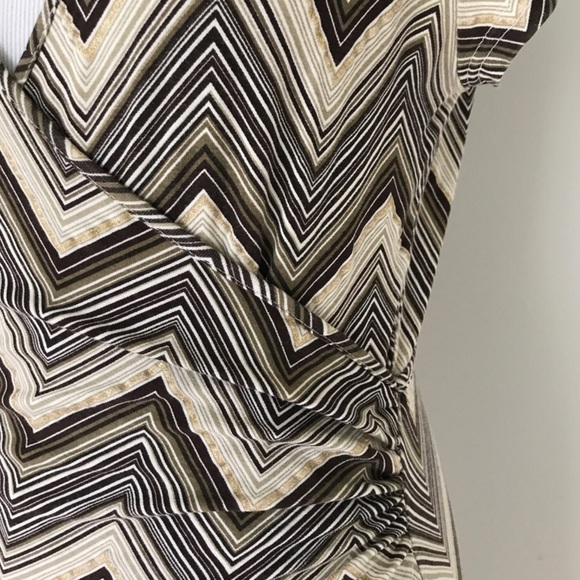 NAF NAF Dresses & Skirts - NAF NAF FAUX WRAP DRESS.